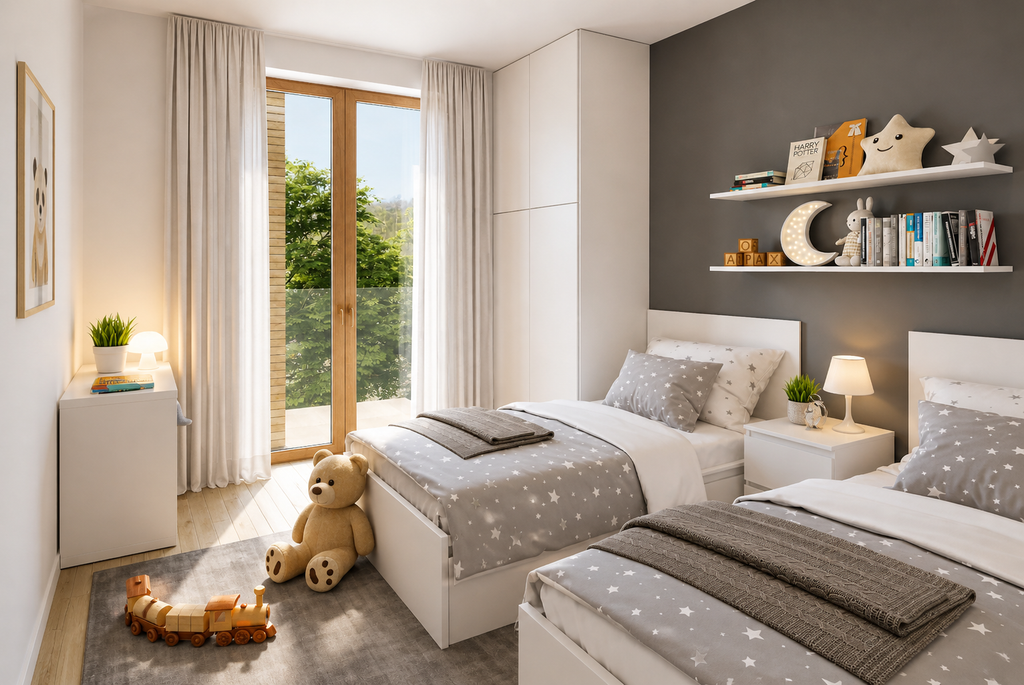 Appartamenti di lusso con vista lago, giardino privato e piscina