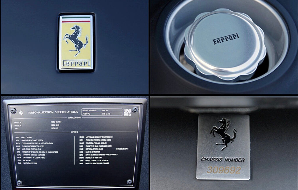 Ferrari 296 GTB – Nero DS