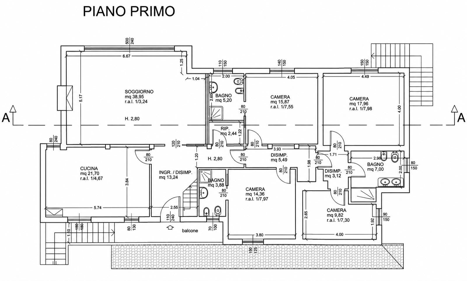 Salò — Villa mit herrschaftlichem Blick über den See mit privatem Park