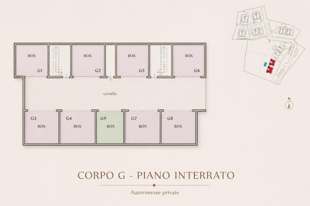 Appartamenti di lusso con vista lago, giardino privato e piscina