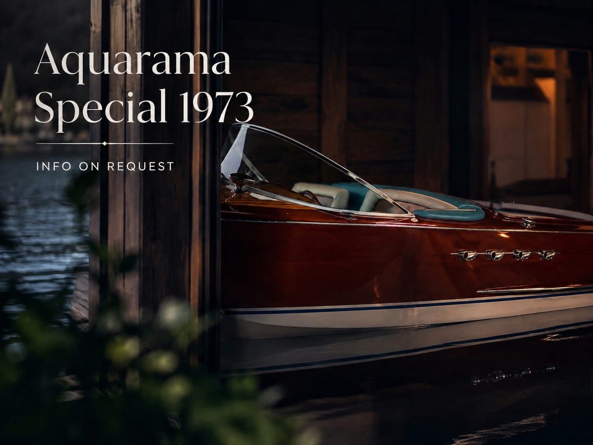 Riva Aquarama 1973 - Total Refit by Riva Classiche
