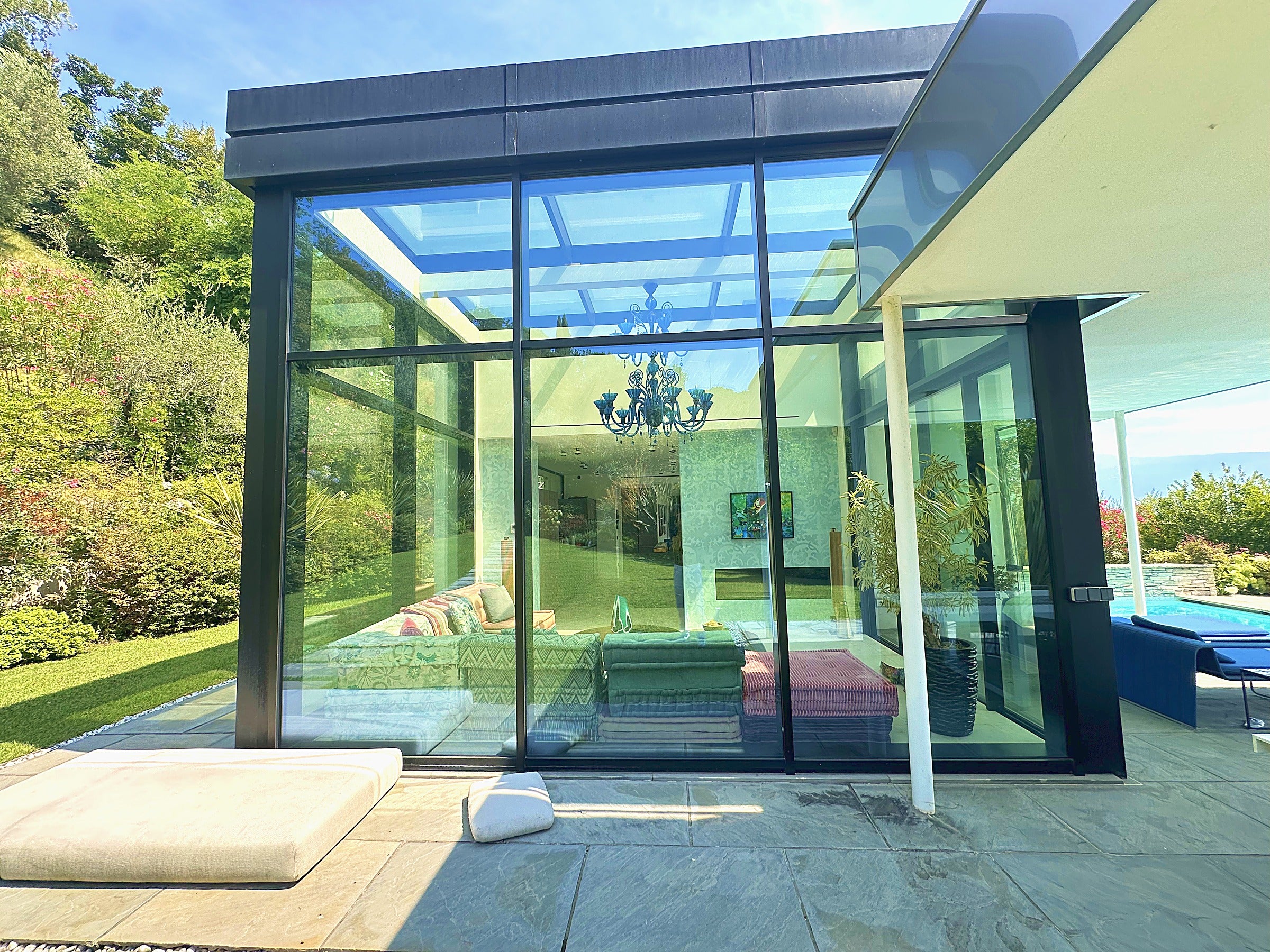 San Felice del Benaco -- Zeitgenössische Architektenvilla mit Pool und Seeblick 