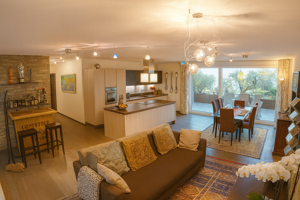 Lago di Garda - Villa esclusiva fronte lago con rooftop e accesso diretto alla spiaggia