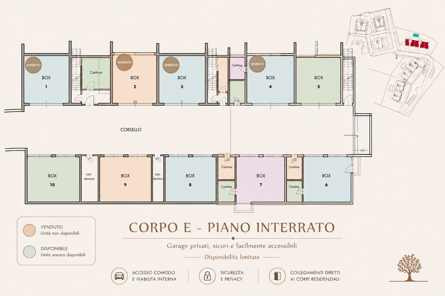 Appartamenti di lusso con vista lago, giardino privato e piscina