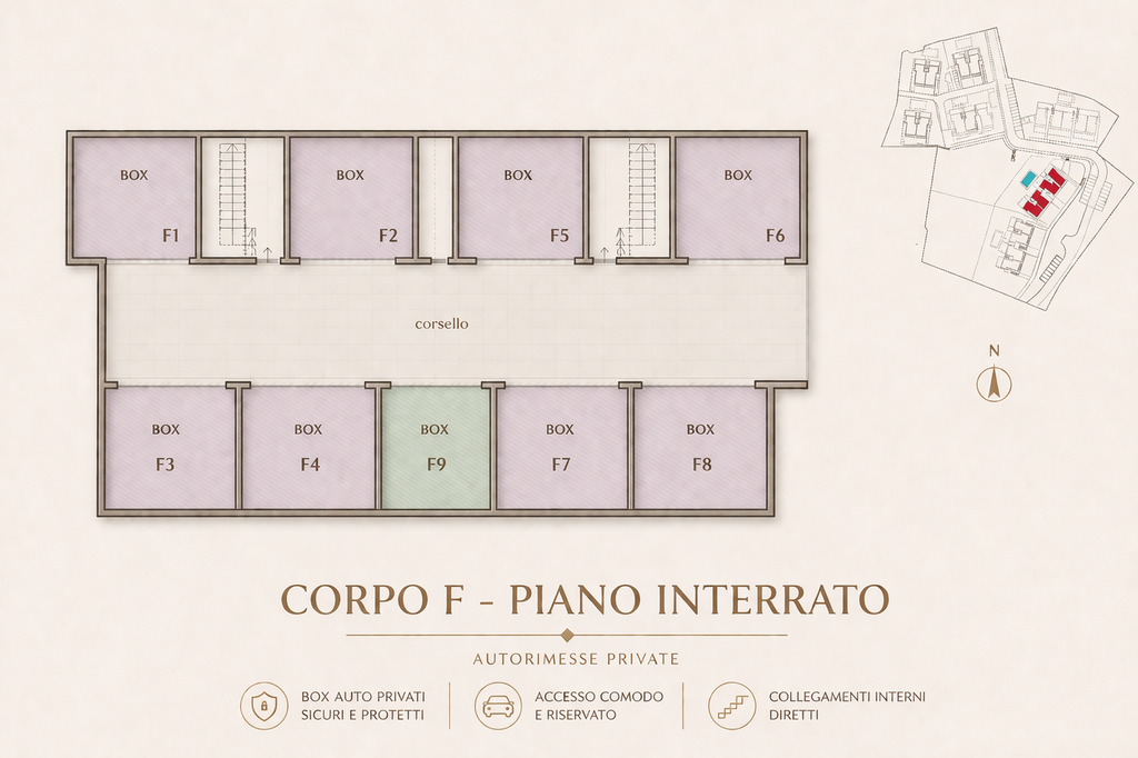 Appartamenti di lusso con vista lago, giardino privato e piscina